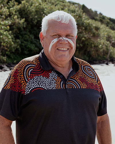 Local Elder performs Welcome to Country Ceremony